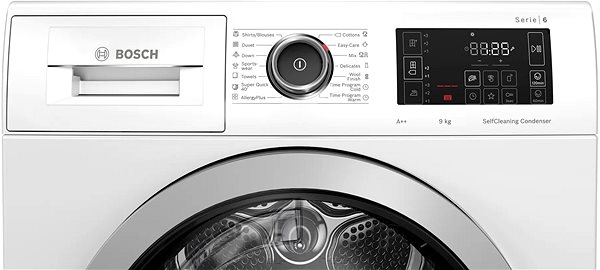 Clothes Dryer BOSCH WTWH762BY Features/technology