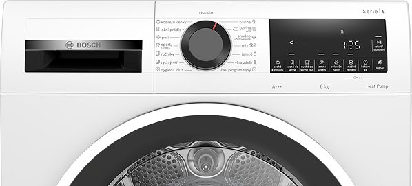 Clothes Dryer BOSCH WQG233D3CS Series 6 ...