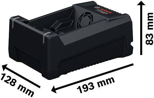 Akku-Ladegerät BOSCH Professional Ladegerät GAL 12V/18V-80 1.600.A03.7CH ...