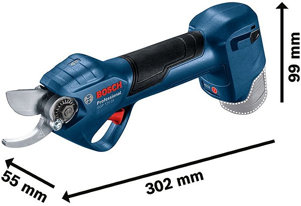 Astschere BOSCH Professional Akku-Astschere GGP 12V-25 0.600.8D8.100 (2 × 3 Ah) ...