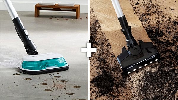 Upright Vacuum Cleaner BOSCH BCS71HYG3 Unlimited 7 ProHygienic Aqua ...