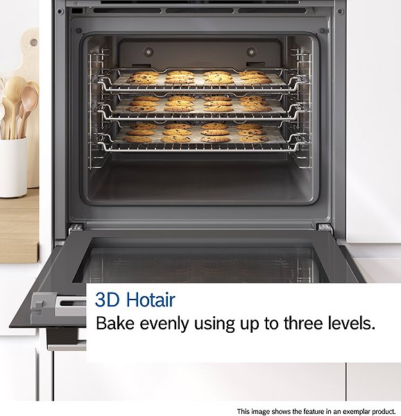 Built-in Oven BOSCH HQG572EB4 Serie 2 ...