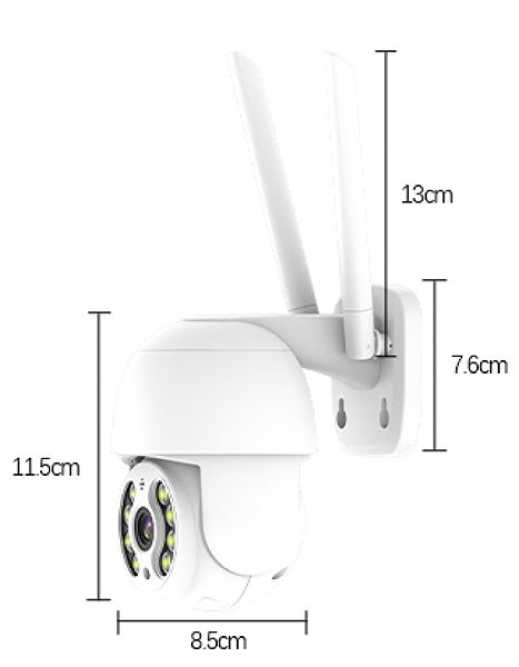 IP Camera BOT LNA01 4MP PTZ ...