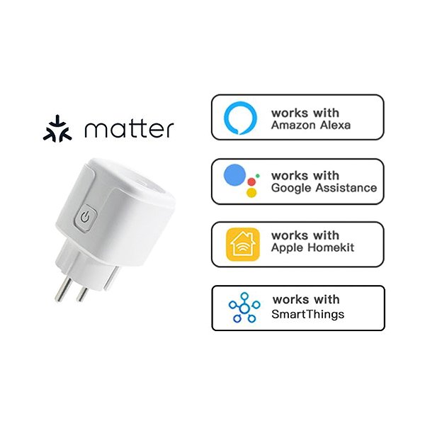 Smart Socket BOT Smart Socket Matter SM1 with WiFi power metering ...