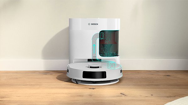 Robot Vacuum Bosch BCRD1W Spotless + ...