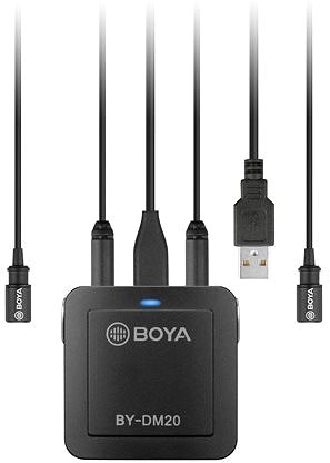 Microphone Boya BY-DM20 Connectivity (ports)
