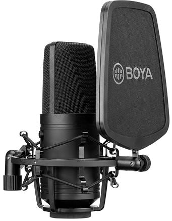 Mikrofon Boya BY-M800 Oldalnézet