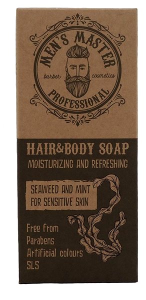 Sprchový gel Men's Master Professional na vlasy a tělo s mořskými řasami a mátou ...