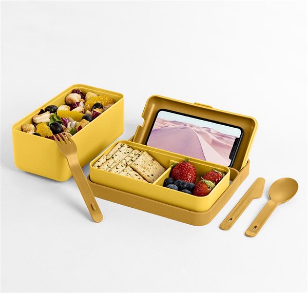 Desiatový box Lunchbox BLIM PLUS Bauletto M LU1-2-316 Desert Medium ...