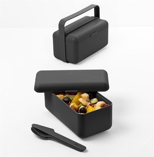 Desiatový box Lunchbox BLIM PLUS Bauletto S LU1-1-010 Carbon Black ...