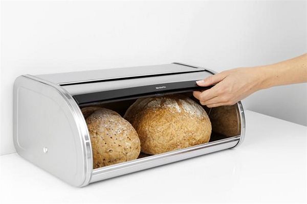Chlebník Brabantia Roll Top Chlebník Matt Steel ...