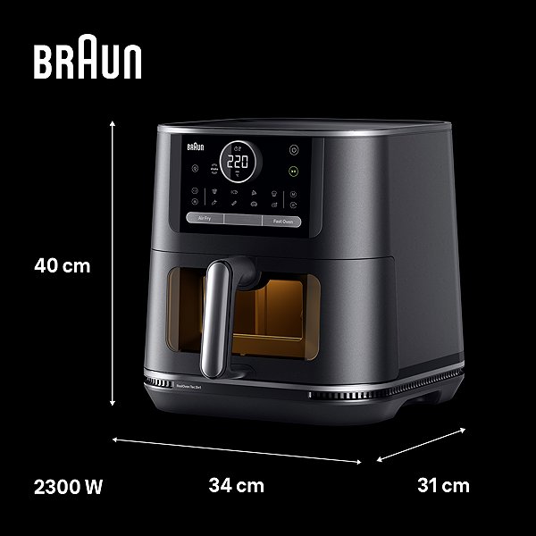 Heißluftfritteuse  Braun Multifry 7 HF7056.BK 2in1 ...