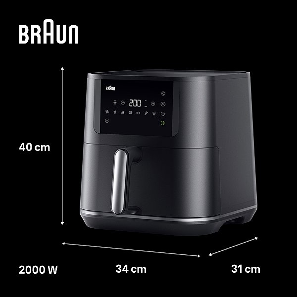 Heißluftfritteuse Braun Multifry 7 HF7030.BK ...