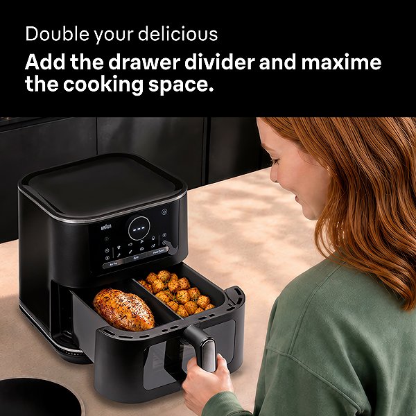Heißluftfritteuse  Braun Multifry 7 HF7076. BK 3in1 ...