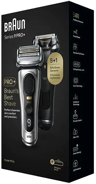 Razor Braun Series 9 PRO + 9517s silver ...