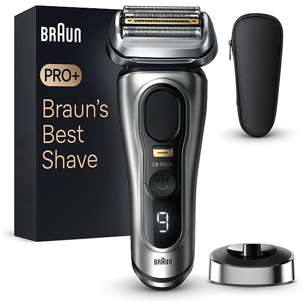 Braun Series 9 PRO + 9517s Silver Rasierer Verpackungsinhalt