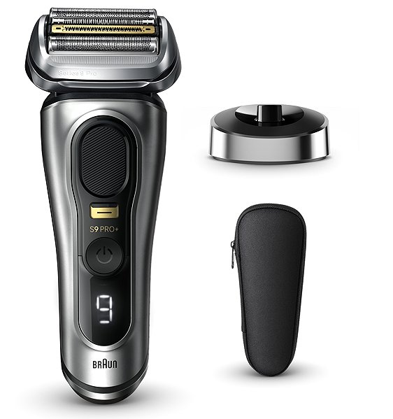 Braun Series 9 PRO + 9517s Rasierer silber .