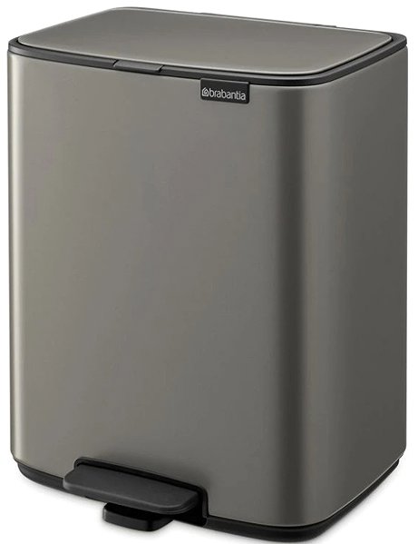 Rubbish Bin Brabantia Bo pedal 12 l grey ...