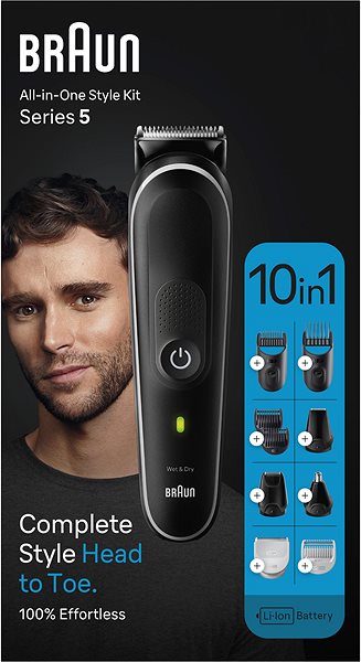 Trimmer Braun Series 5 MGK5440, 10in1 ...