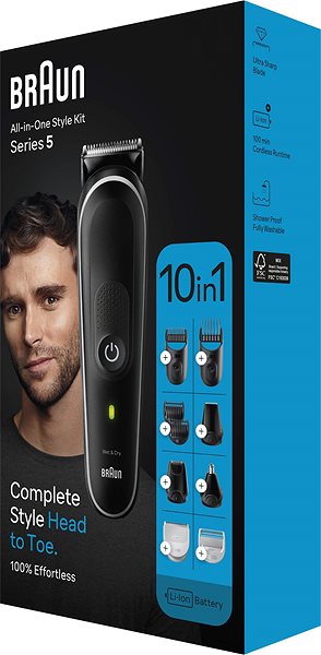 Trimmer Braun Series 5 MGK5440, 10in1 ...