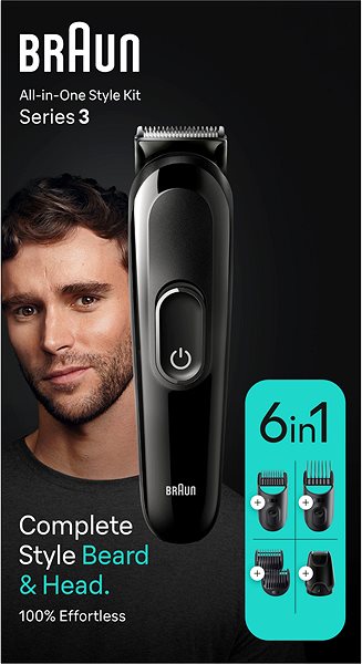 Trimmer Braun Series 3 MGK3421, 6in1 ...