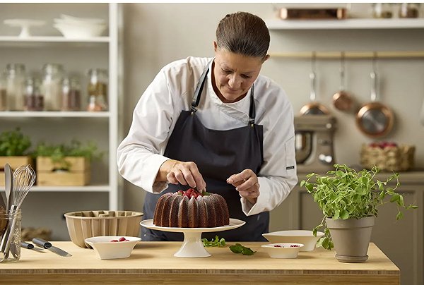 Baking Mould Bredemeijer Bundt Cake Tin 24 × 10cm Rose gold ...