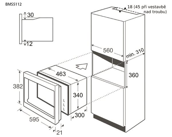 Microwave BRANDT BMS5112X Technical draft