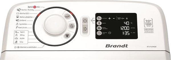 Washing Mashine BRANDT BT2702MQN Optional