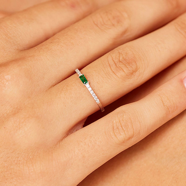 Brosway Fancy Life Green FLG148D ring (Ag 925/1000, 0.94g).
