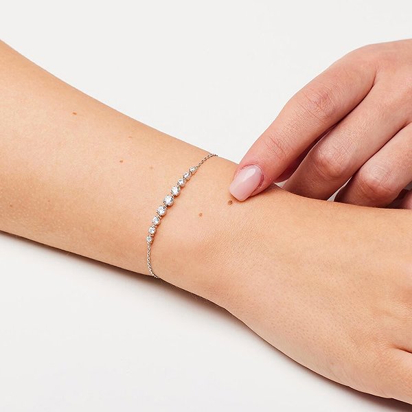 Brosway Fancy Infinite White FIW151 Bracelet (Ag 925/1000, 2.4g).