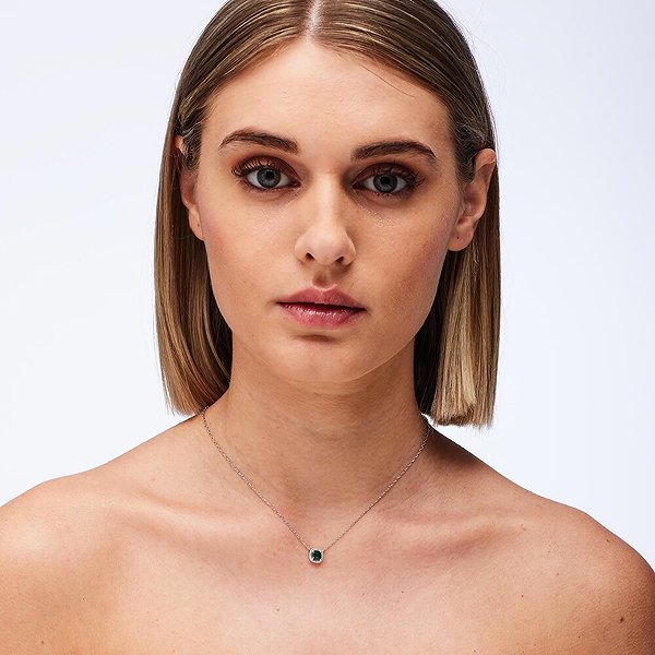 Brosway Fancy Life Green FLG136 Necklace (Ag 925/1000, 2.9g).