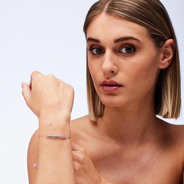 Brosway Fancy Vibrant Pink FVP118 Bracelet (Ag 925/1000, 2.4g).