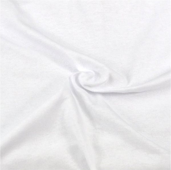 Plachta na posteľ Brotex Jersey prestieradlo biele, 200 × 200 cm ...