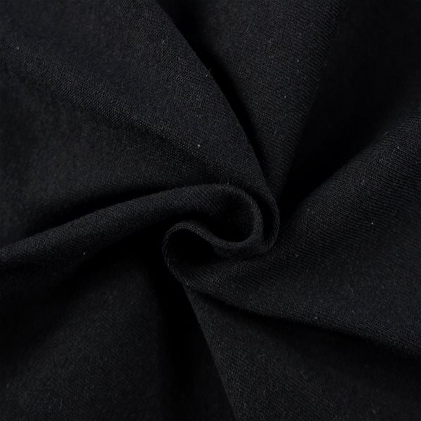 Plachta na posteľ Brotex Jersey prestieradlo čierne, 180 × 200 cm dvojlôžko ...