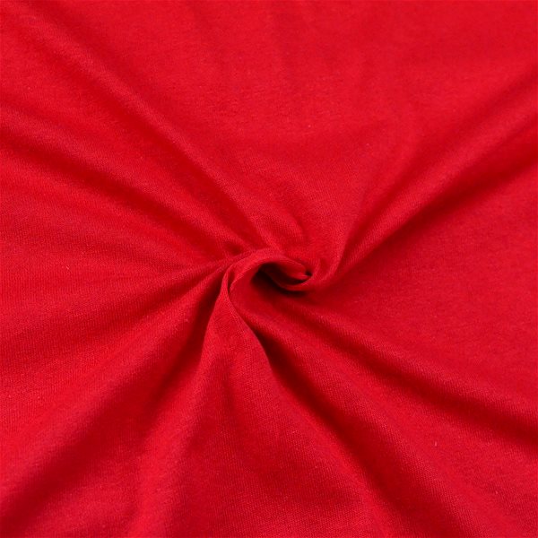 Plachta na posteľ Brotex Jersey prestieradlo červené, 140 × 200 cm ...