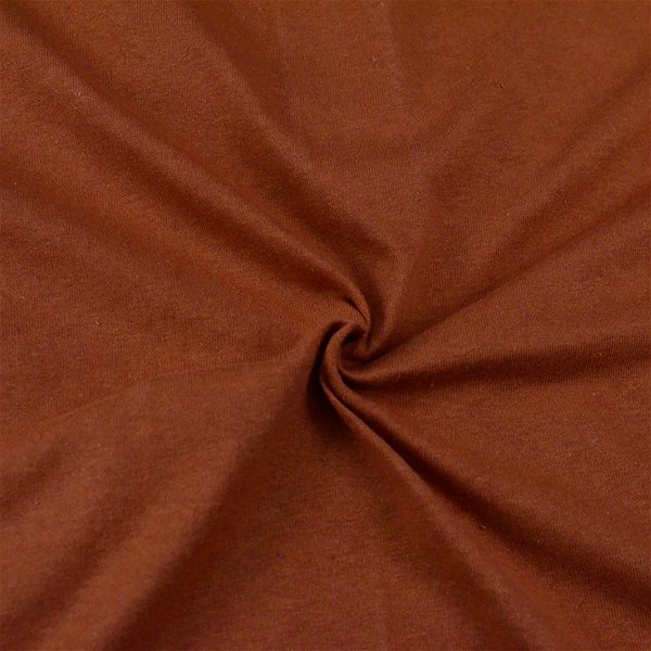 Plachta na posteľ Brotex Jersey prestieradlo hnedé, 80 × 200 cm ...