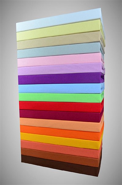 Lepedő Brotex Jersey, sötétlila, 140×200 cm ...