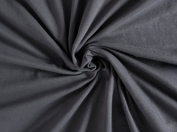 Lepedő BROTEX Exclusive jersey lepedő, sötétszürke, 140×200 cm ...