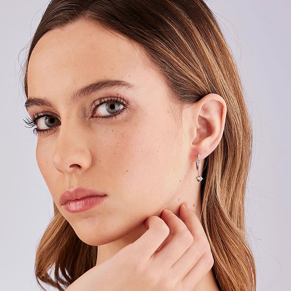 Brosway Single earring Fancy Tender Pink FTP11 (Ag 925/1000, 2g).