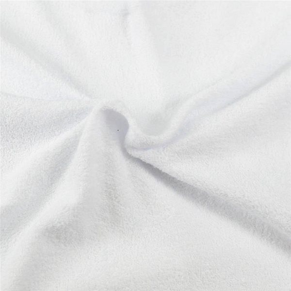Plachta na posteľ Brotex Froté prestieradlo biele, 80 × 200 cm ...