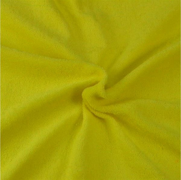 Plachta na posteľ Brotex Froté prestieradlo citrón, 220 × 200 cm ...
