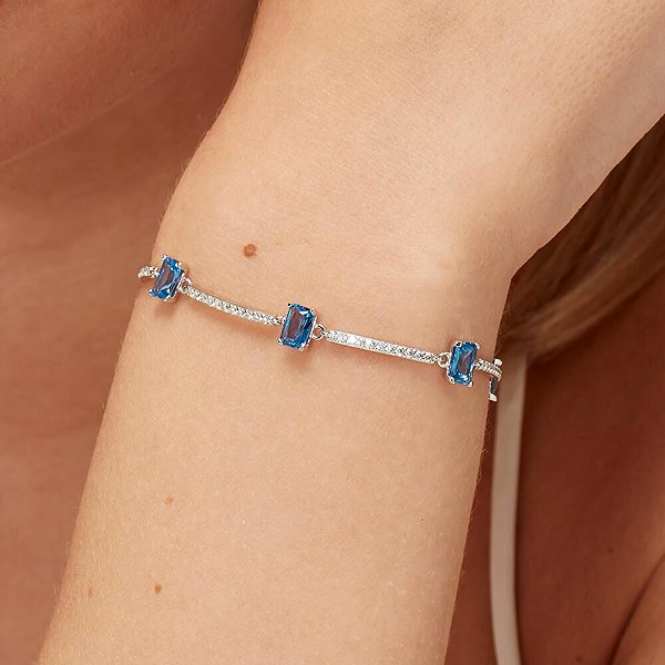 BROSWAY Fancy Freedom Blue FFB04 Bracelet (Ag 925/1000, 5g).