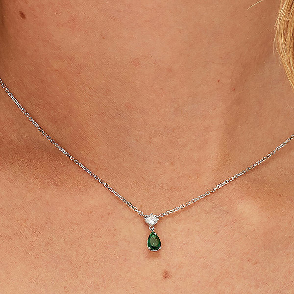 Brosway Fancy Life Green FLG109 Necklace (Ag 925/1000, 2.2g).