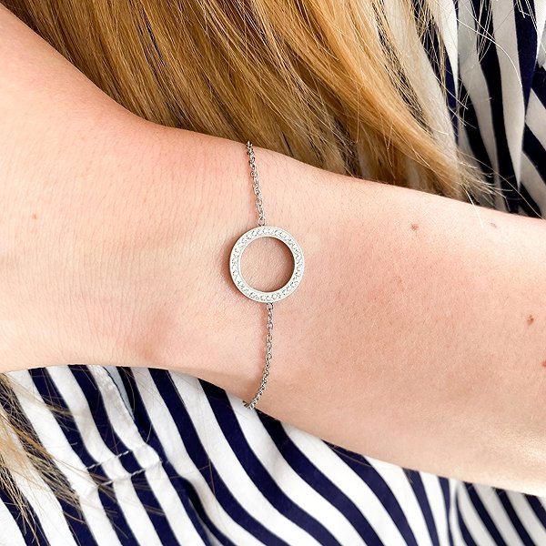Bruno CIRCLE Bracelet with Stones.