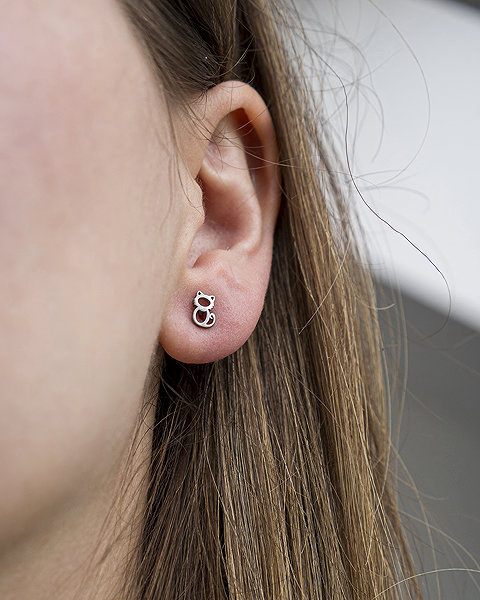 Bruno CAT OUTLINE Earrings.