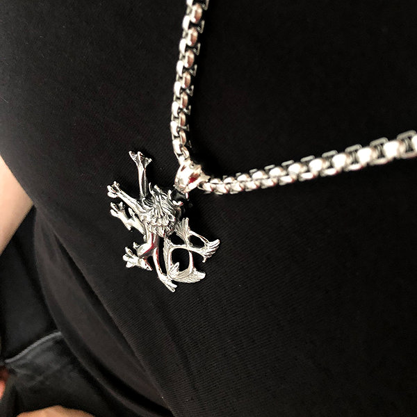 Bruno Czech Lion pendant.