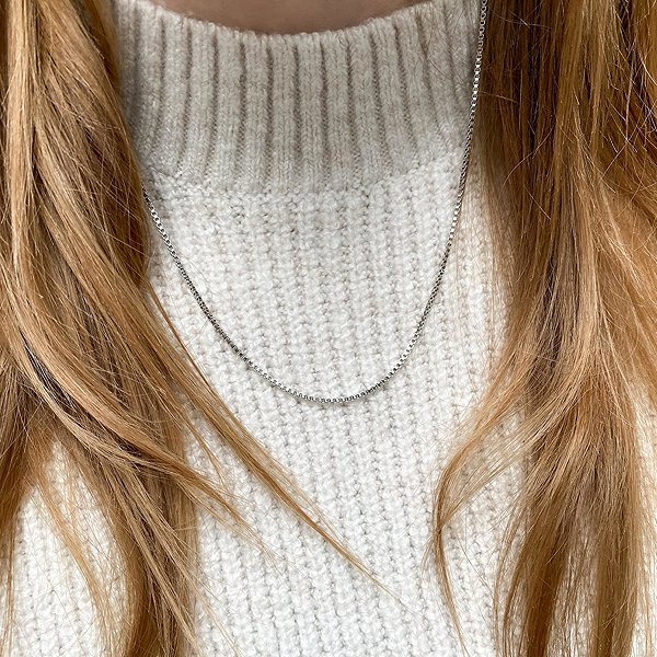 Bruno Cube necklace 50/0.15 cm.