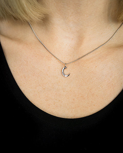 BRUNO Thin Pancier Chain Necklace 45/0.15cm.