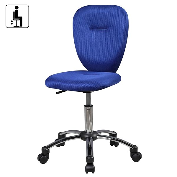 Gyerek íróasztal szék BRÜXXI Anna, hálós, kék Jellemzők/technológia