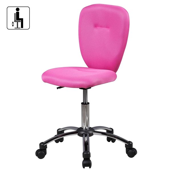 Gyerek íróasztal szék BRÜXXI Anna, hálós, rózsaszín Jellemzők/technológia